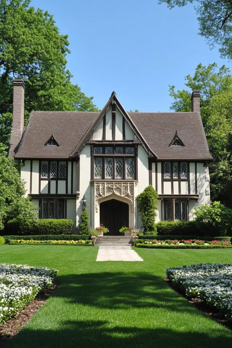 A Modern Marvel in a Grand Tudor Oasis