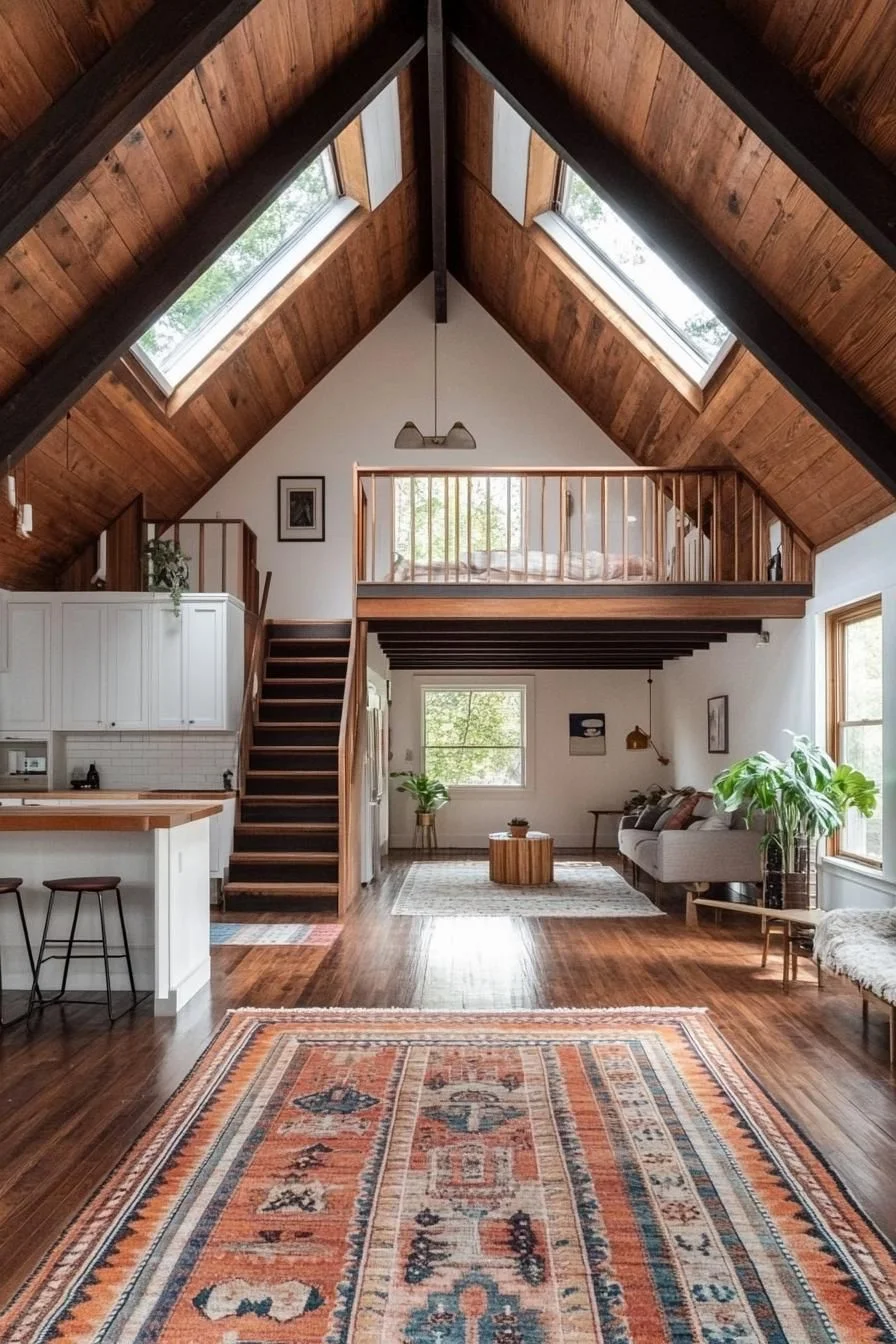 A Stylish Take On A-Frame Cabin Living
