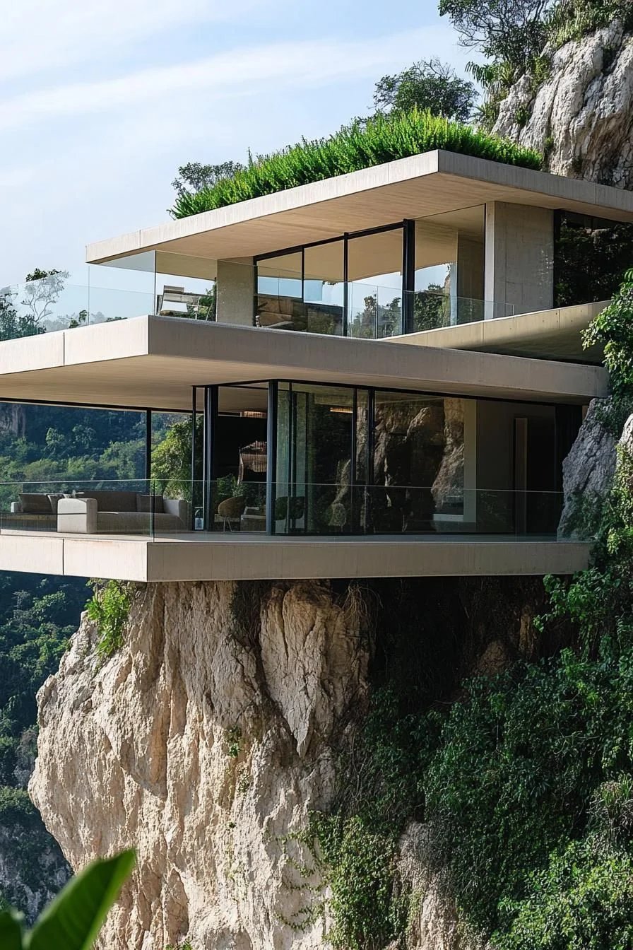 A Cliffside Retreat in Suspended Serenity