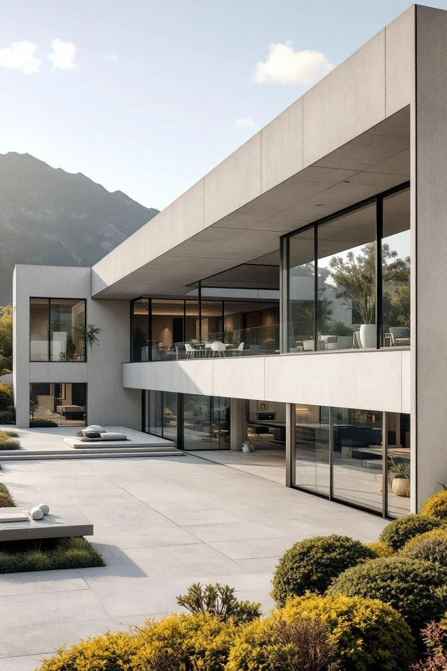 Concrete and Glass in Perfect Balance