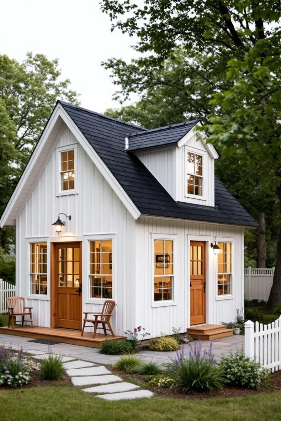 Small Gabled Cottage Charm