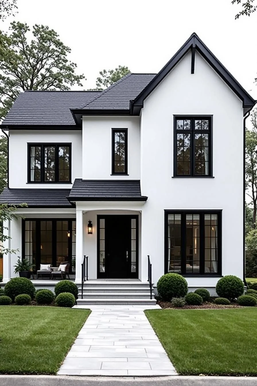3) Light and Shadow in One House Design