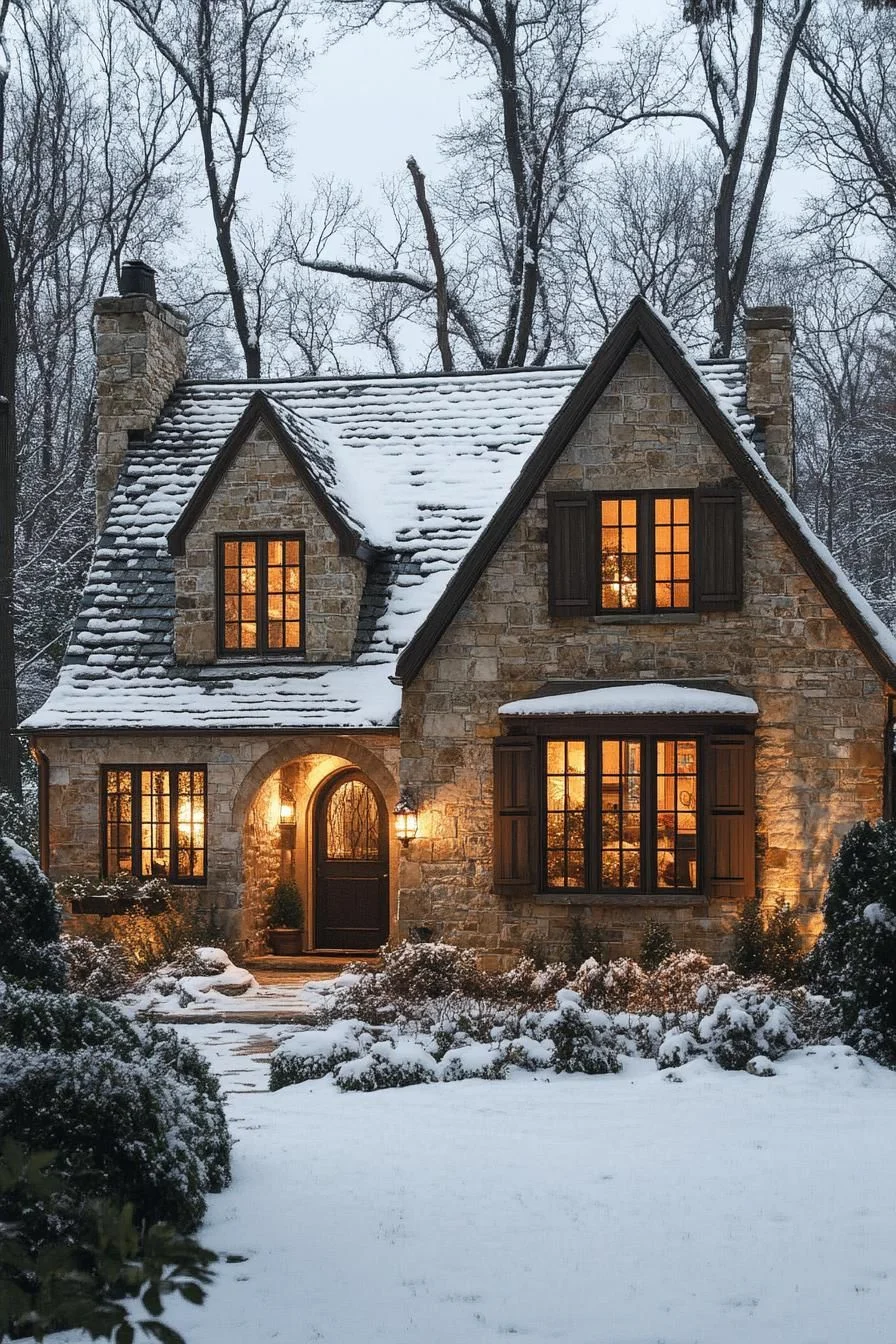A Cozy Corner Capped in Snow