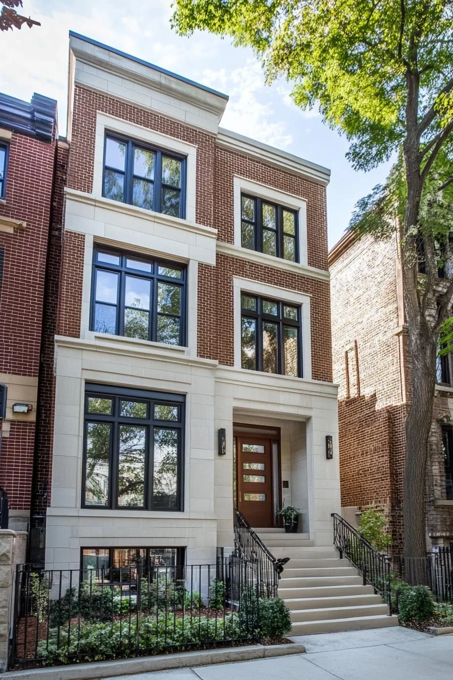Brick Details Turn This Facade Into Urban Art