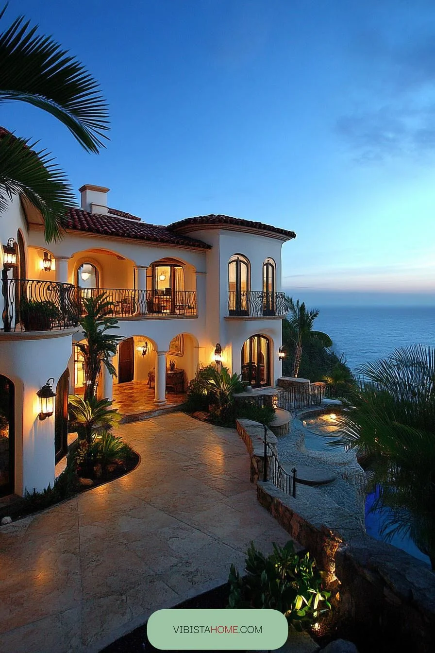 Curvaceous Oceanfront Elegance