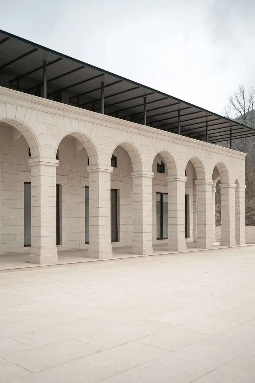 The Arched Modern Marvel: An Enclave of Elegance