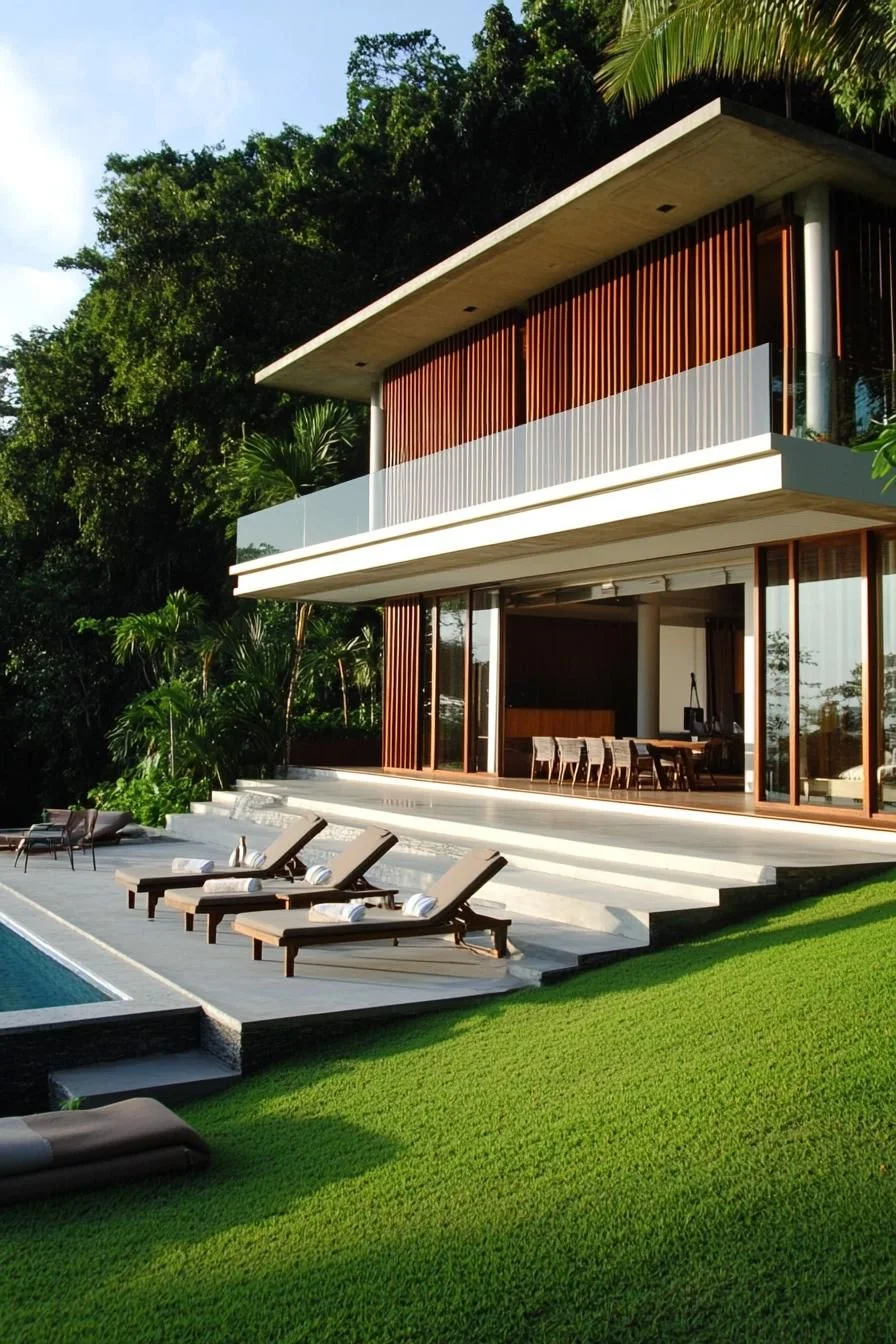 Elegant and Floating Amid Jungle Calm