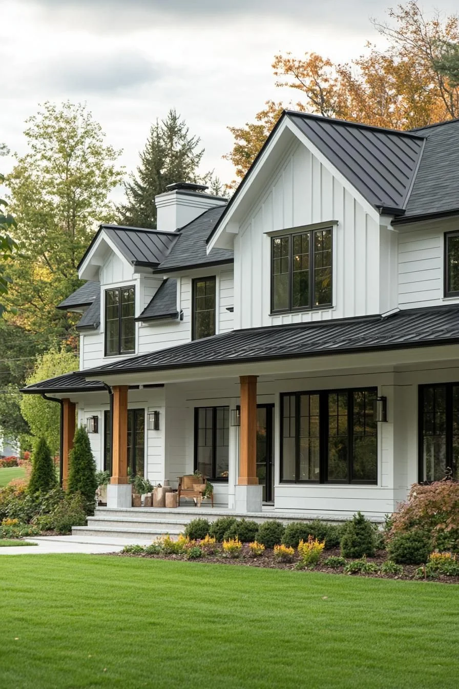 Modern Twist on a Classic White House