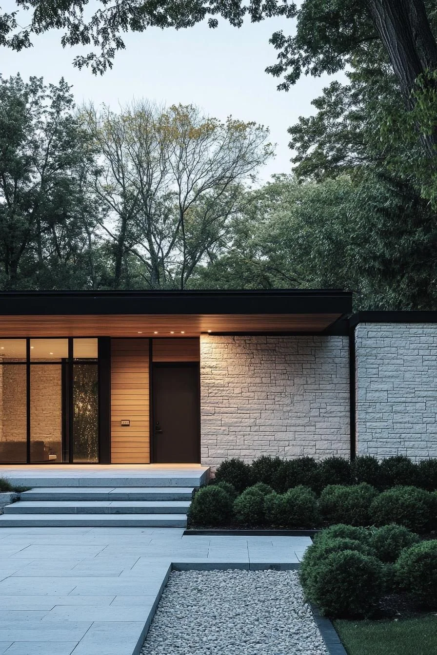 A Zen Cube Set in Natural Silence