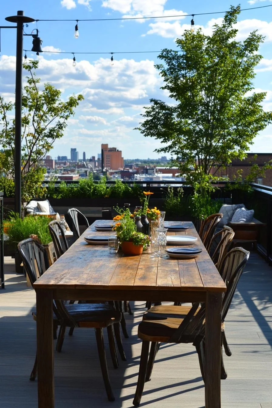 Rooftop Getaway Full of Charm