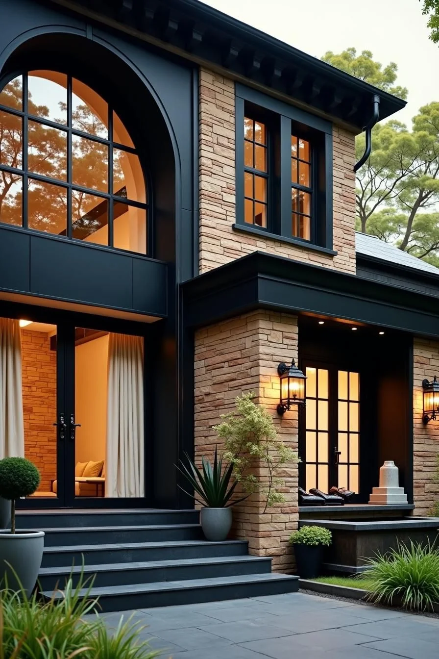 Modern Charm in Ebony