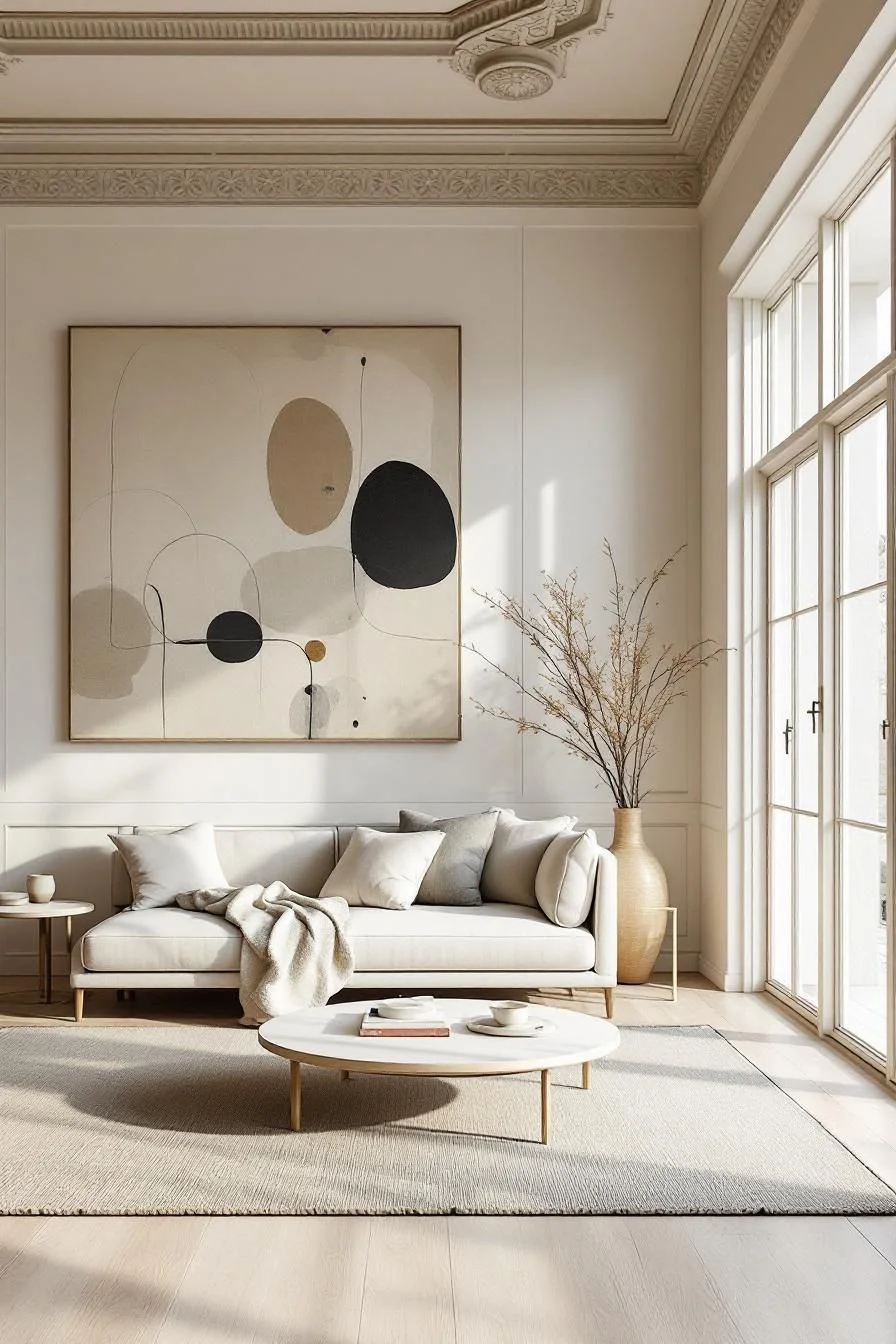 A Simple, Tranquil Design Canvas