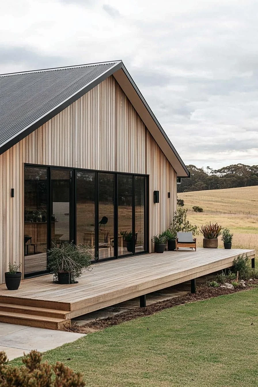 Scandinavian Serenity on a Hillside