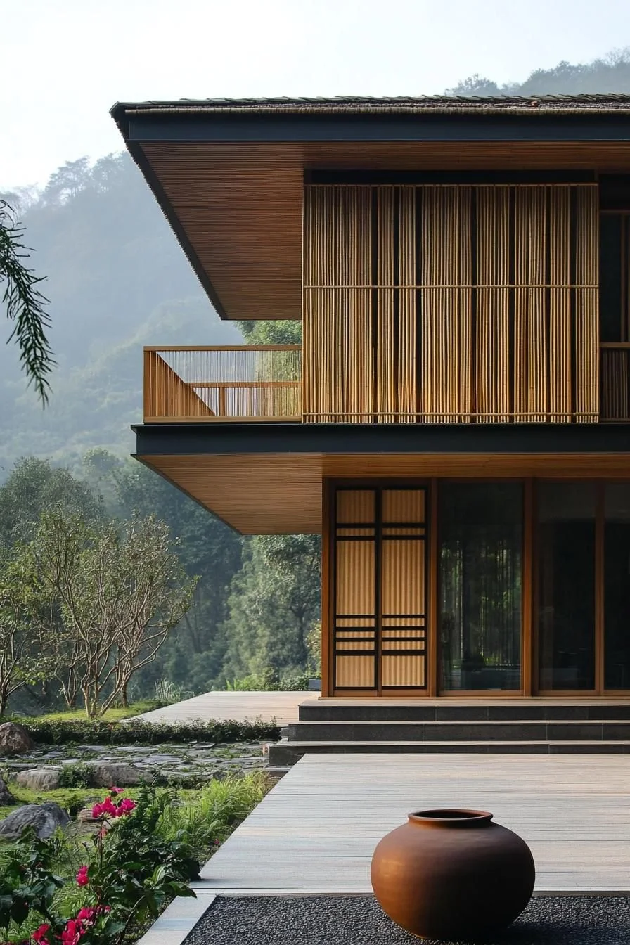 Bamboo Oasis: A Zen-Inspired Fortress