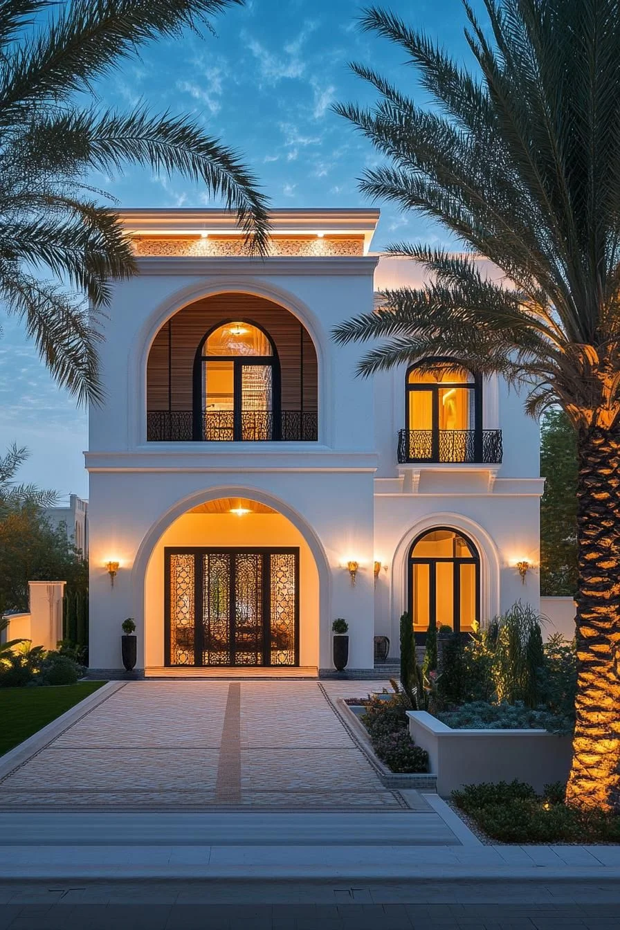 A Look Inside an Arched Retreat