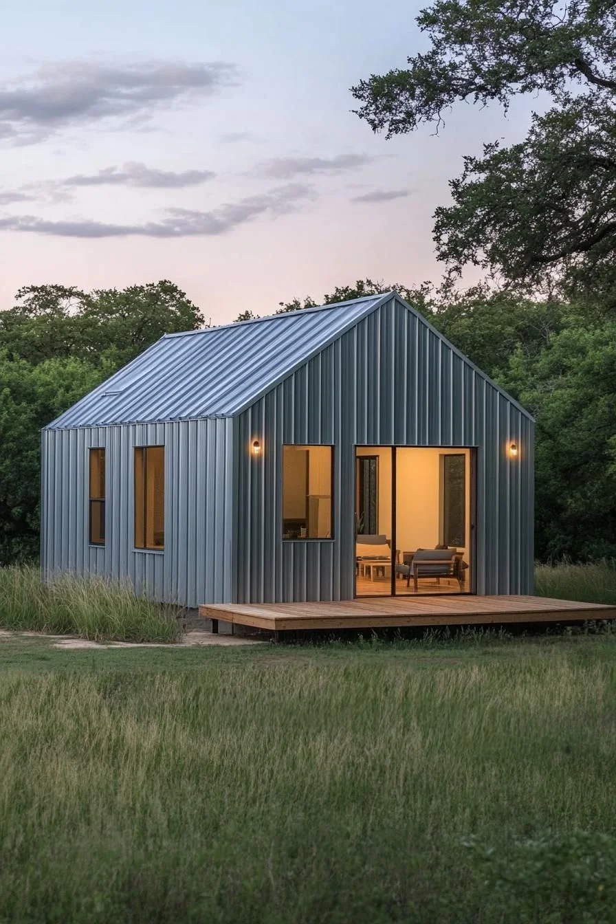 Out-of-This-World Galvanized Home