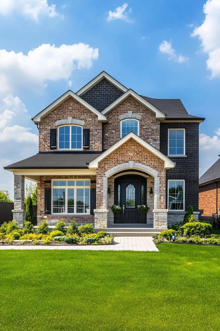 Gable Rooflines Steal the Suburban Show