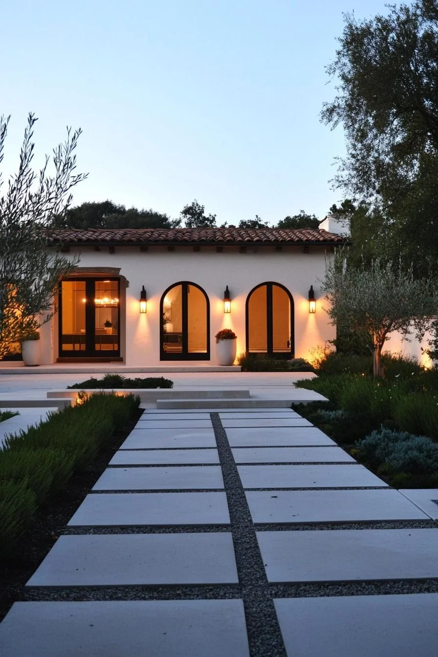 Spanish House With a Warm Glow