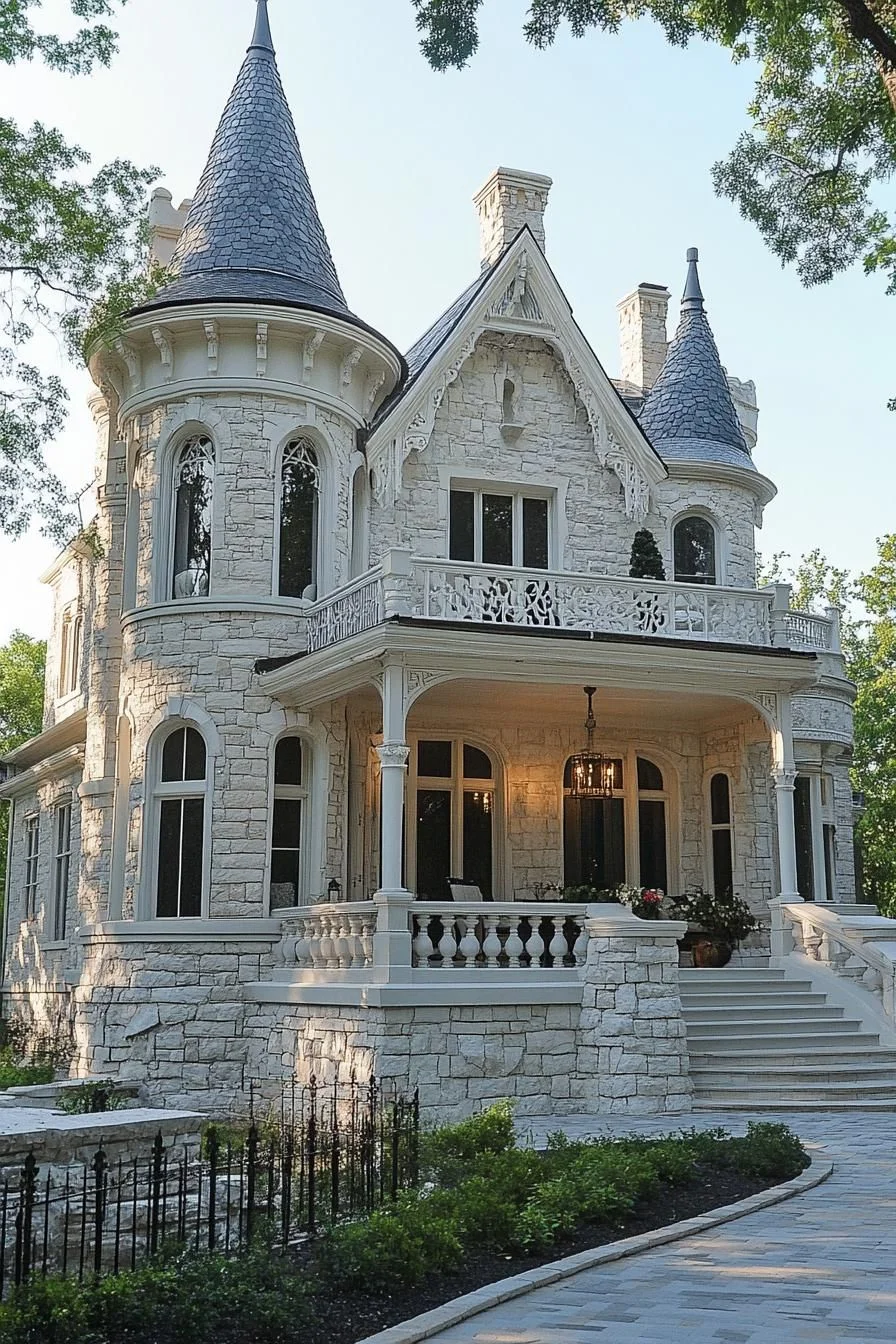 A Storybook Castle Hidden in the Woods