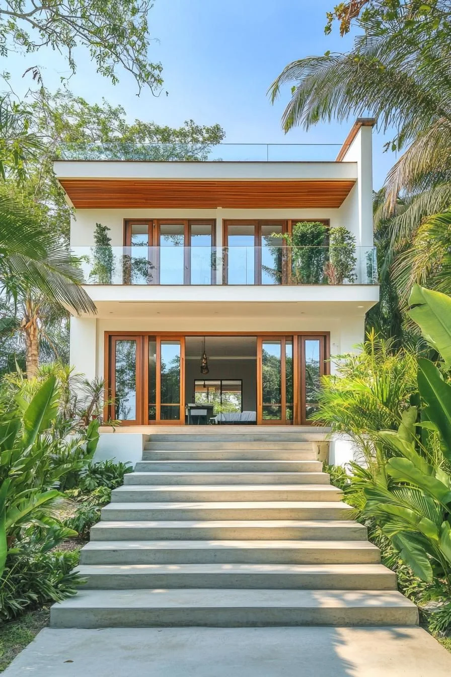 Steps Leading to Quiet Zen