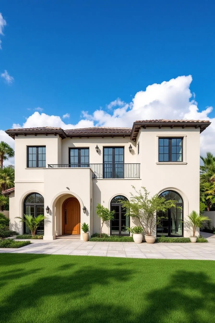 Tuscan Style Blended with Modern Comfort