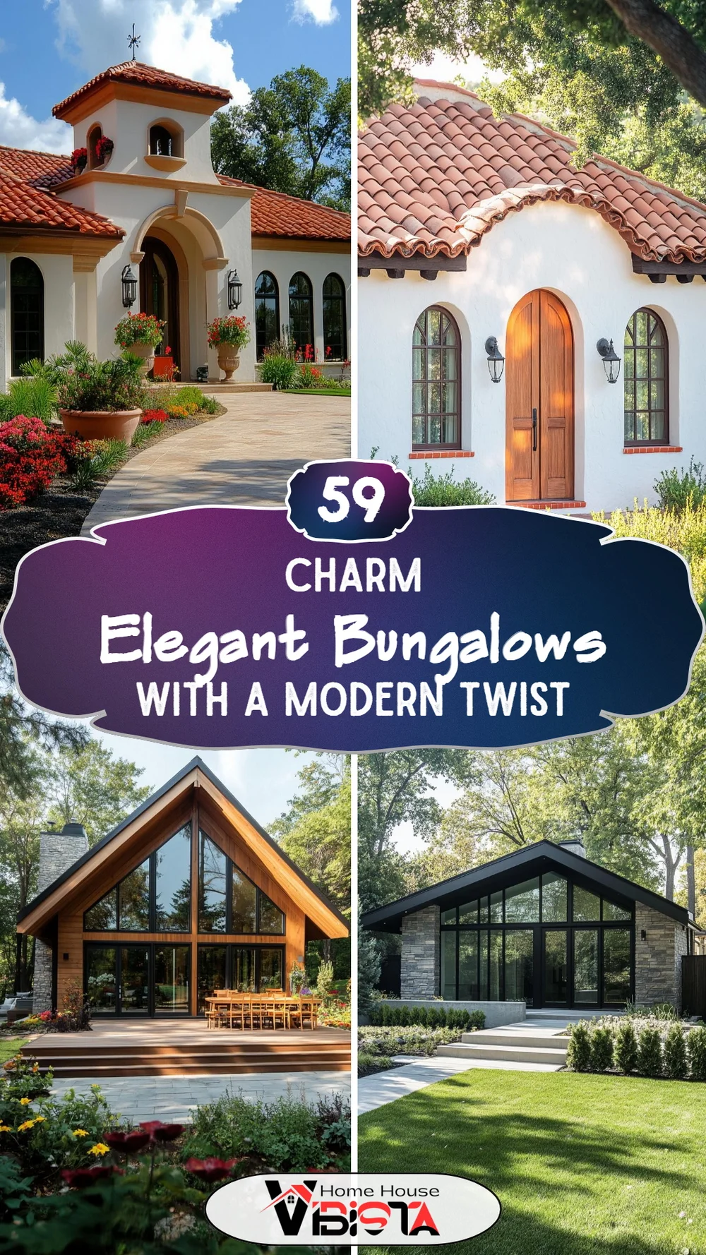 59 Elegant Bungalows with a Modern Twist