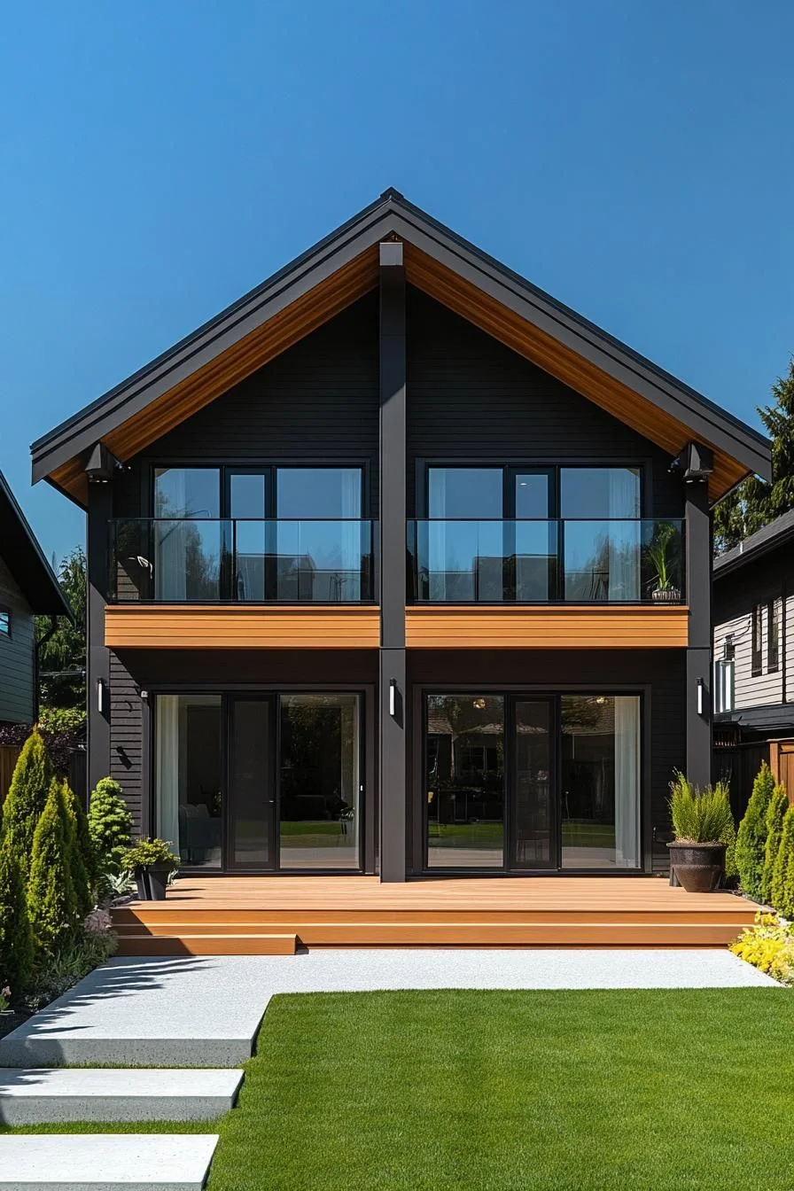Brick Duplex Modern Living