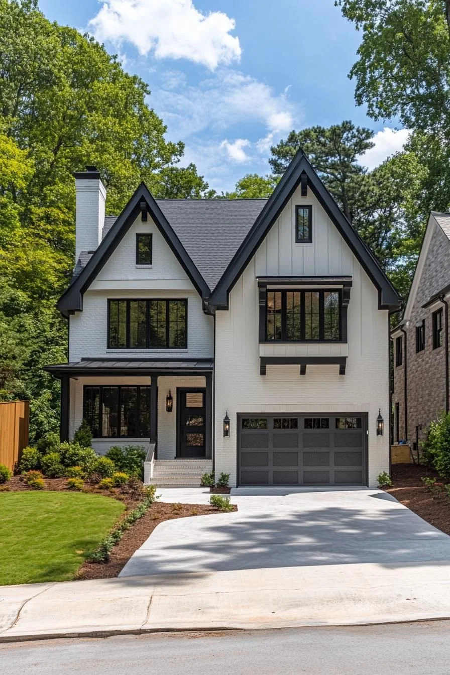 Tudor Meets Tomorrow: A Brick Beauty