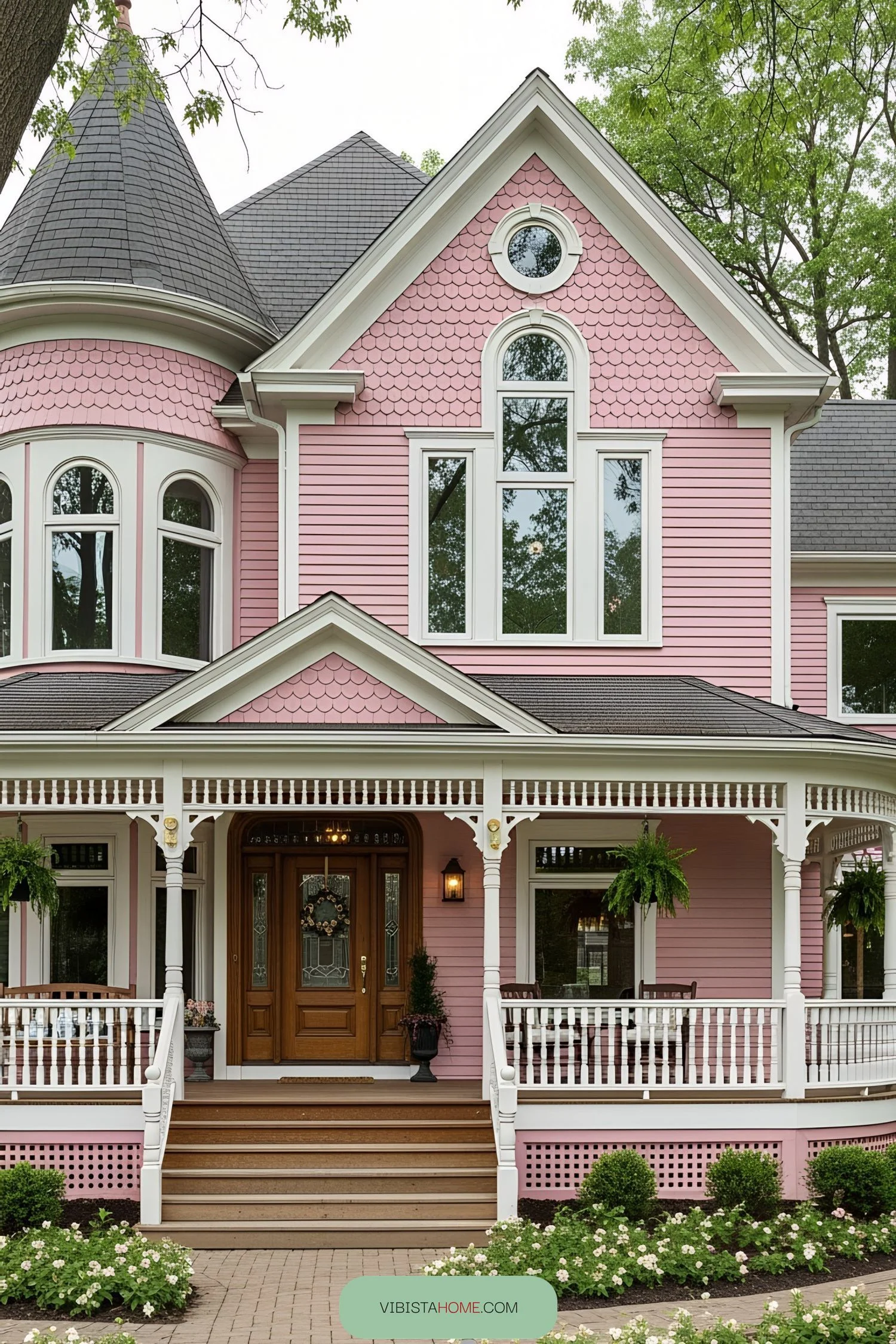 A Luxurious Villa With Peachy Charm