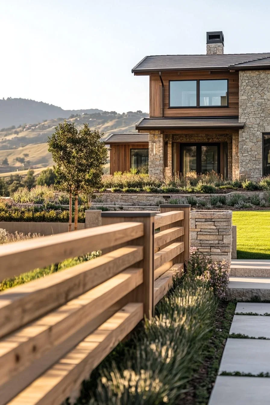 Combining Materials for Fences - photo 2