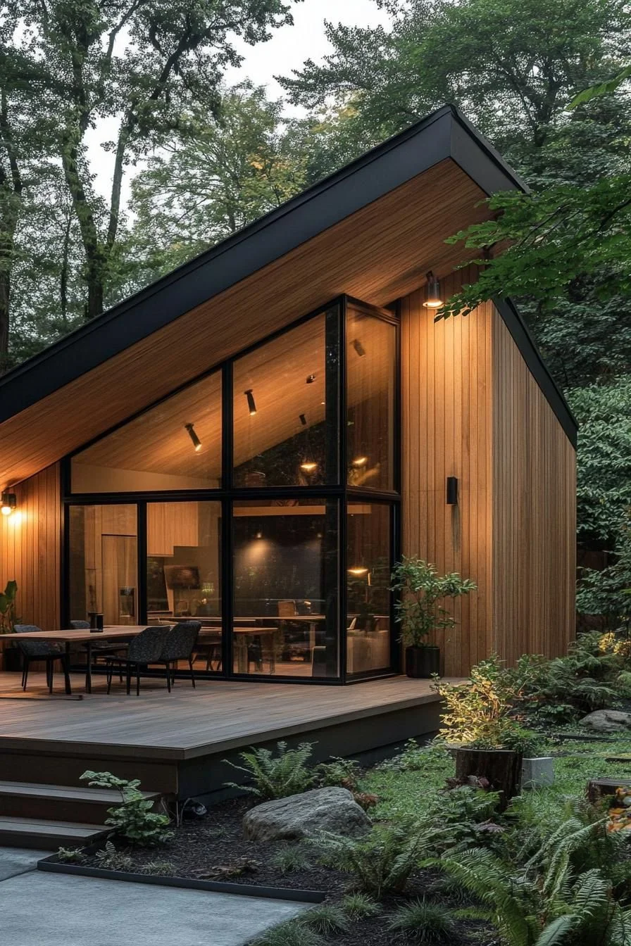 A Timber Nest of Transparency