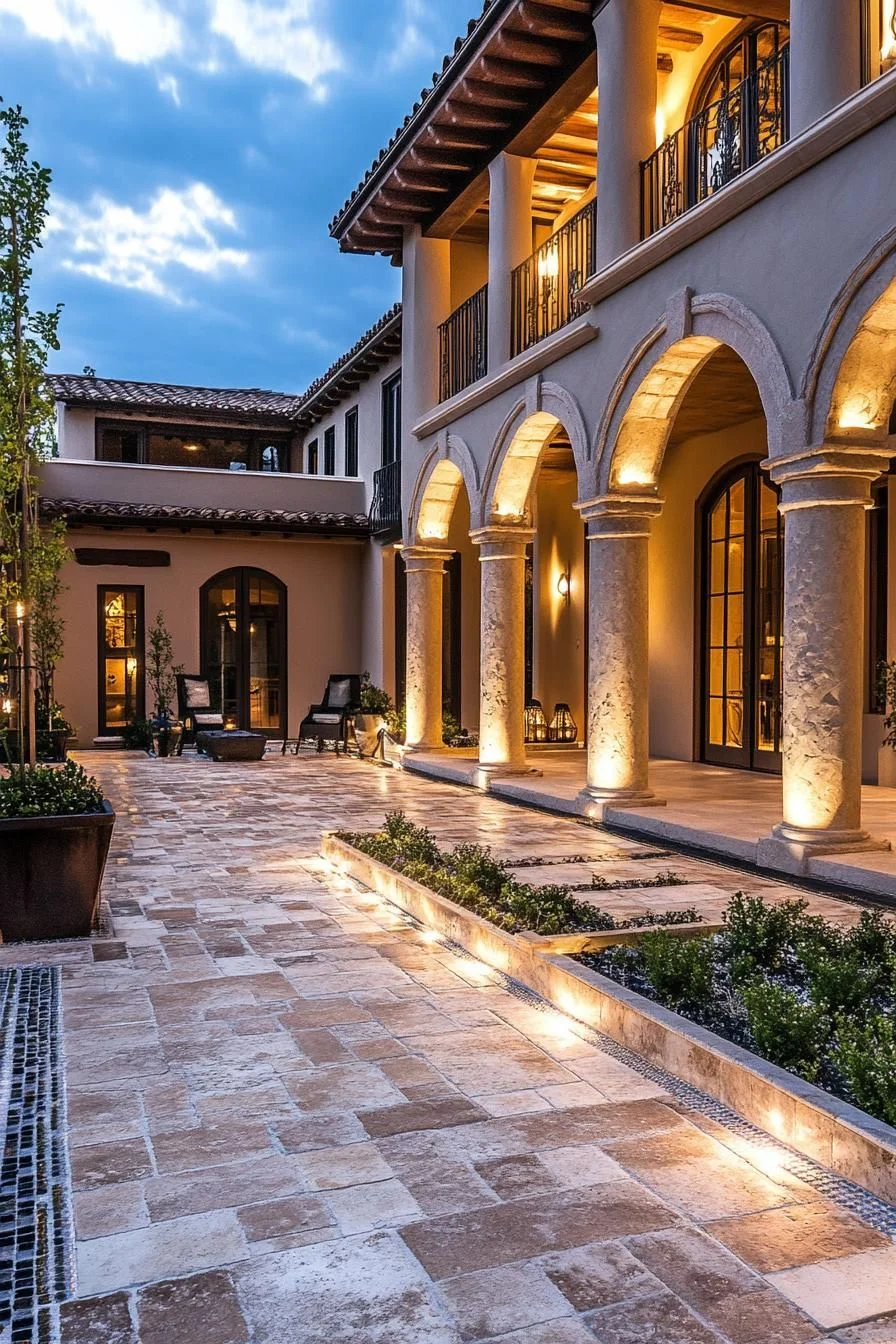 Spanish Hacienda Balancing Warmth and Style