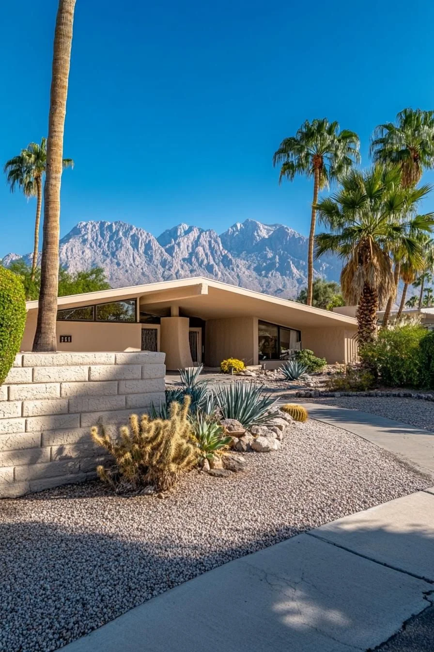 A Mid-Century Twist on Desert Design
