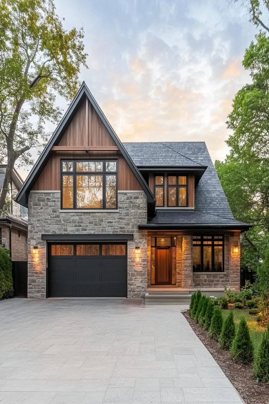 An A-Frame Fantasy in Stone