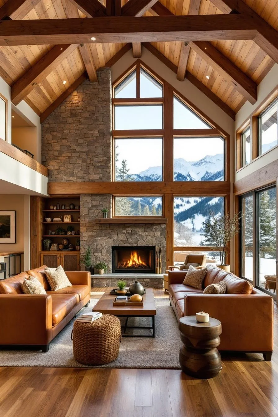 A Luxe Woodland Escape With Warmth
