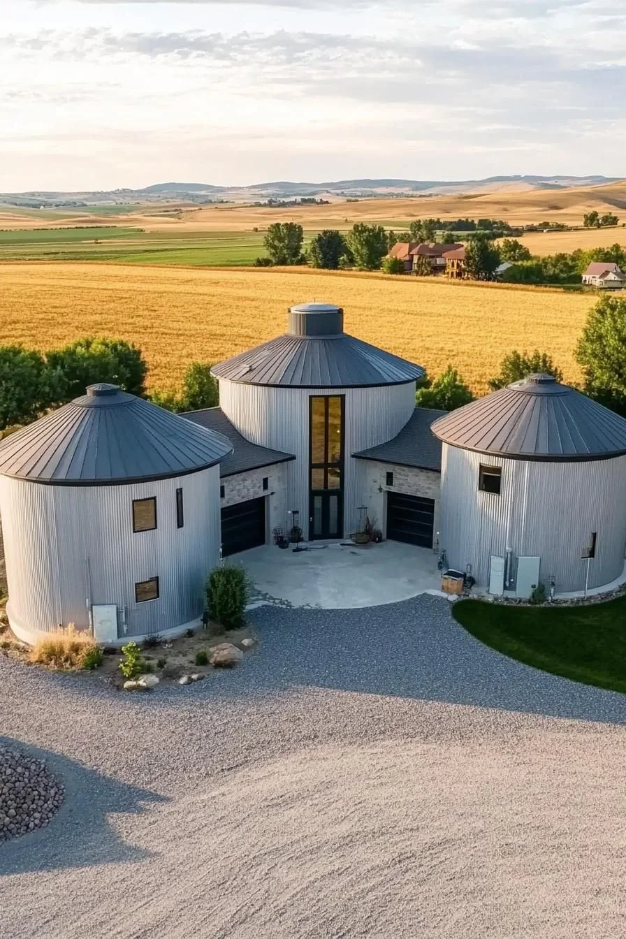 Rustic Meets Futuristic in This Silo House Symphony