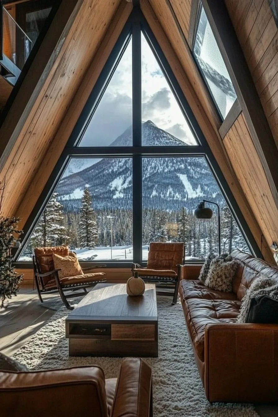 A Cabin Retreat With A-Frame Charm