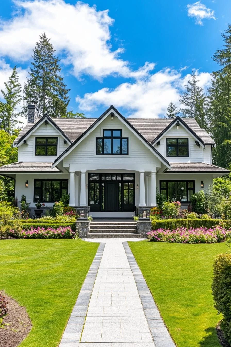 A Home Full of Gabled Details