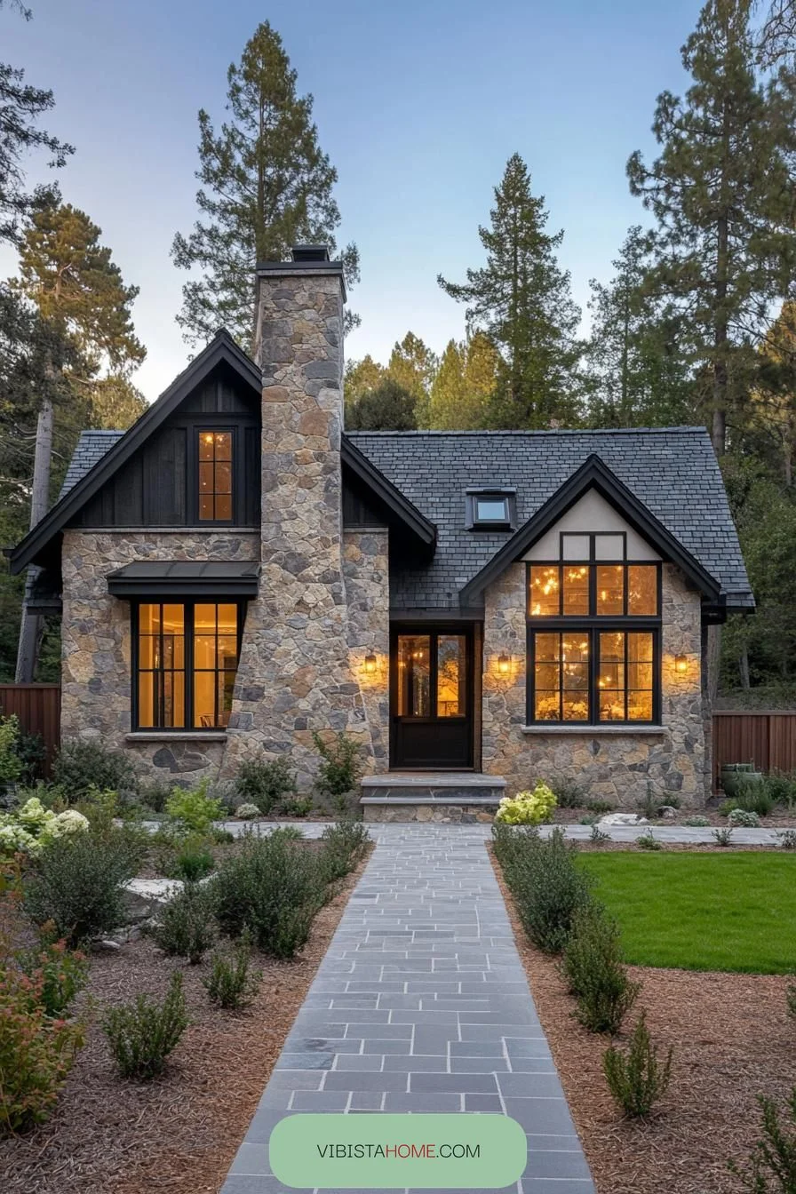 Gleaming Hearth Stone Cottage
