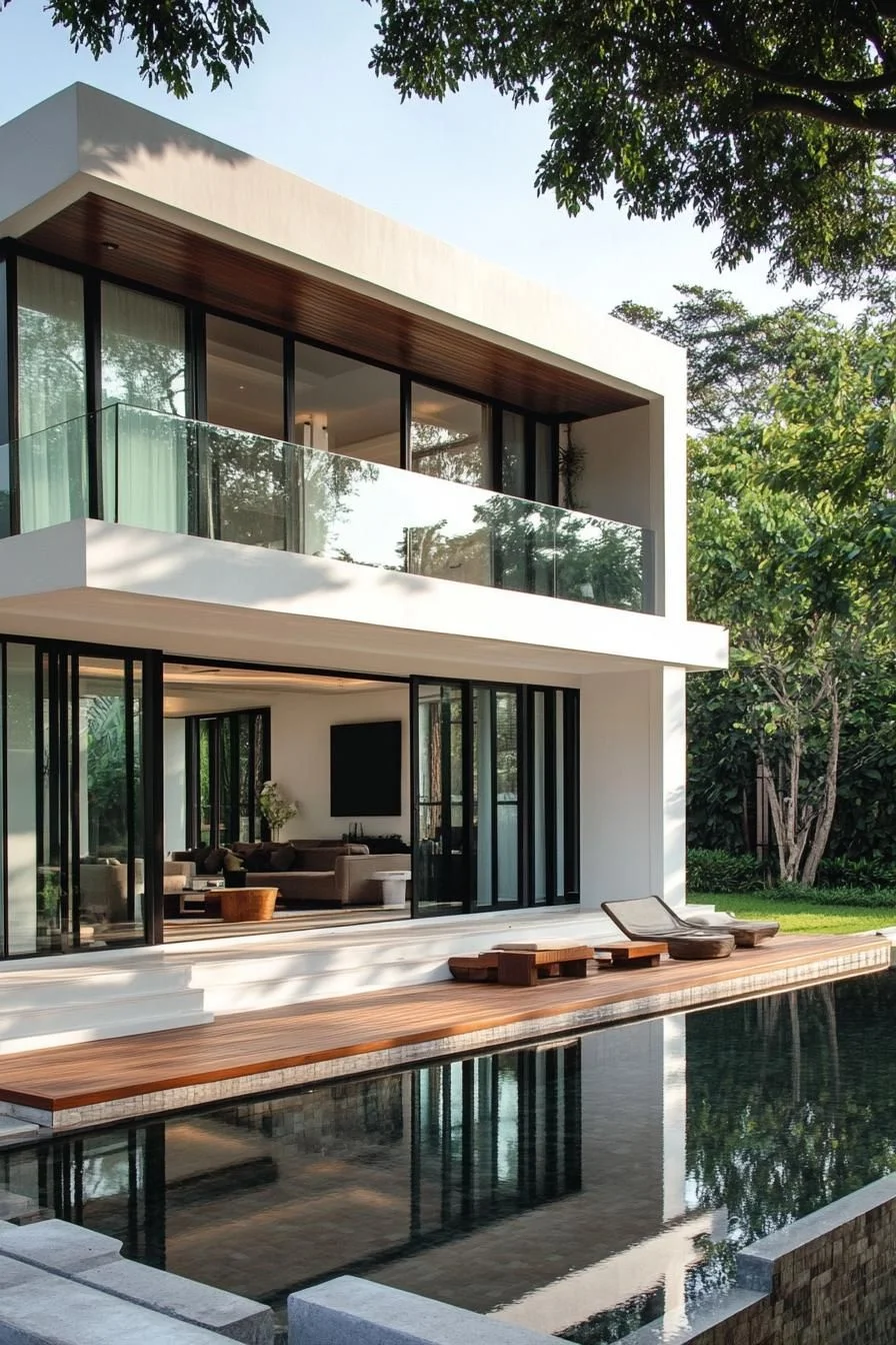 A Modern Poolside Thai House