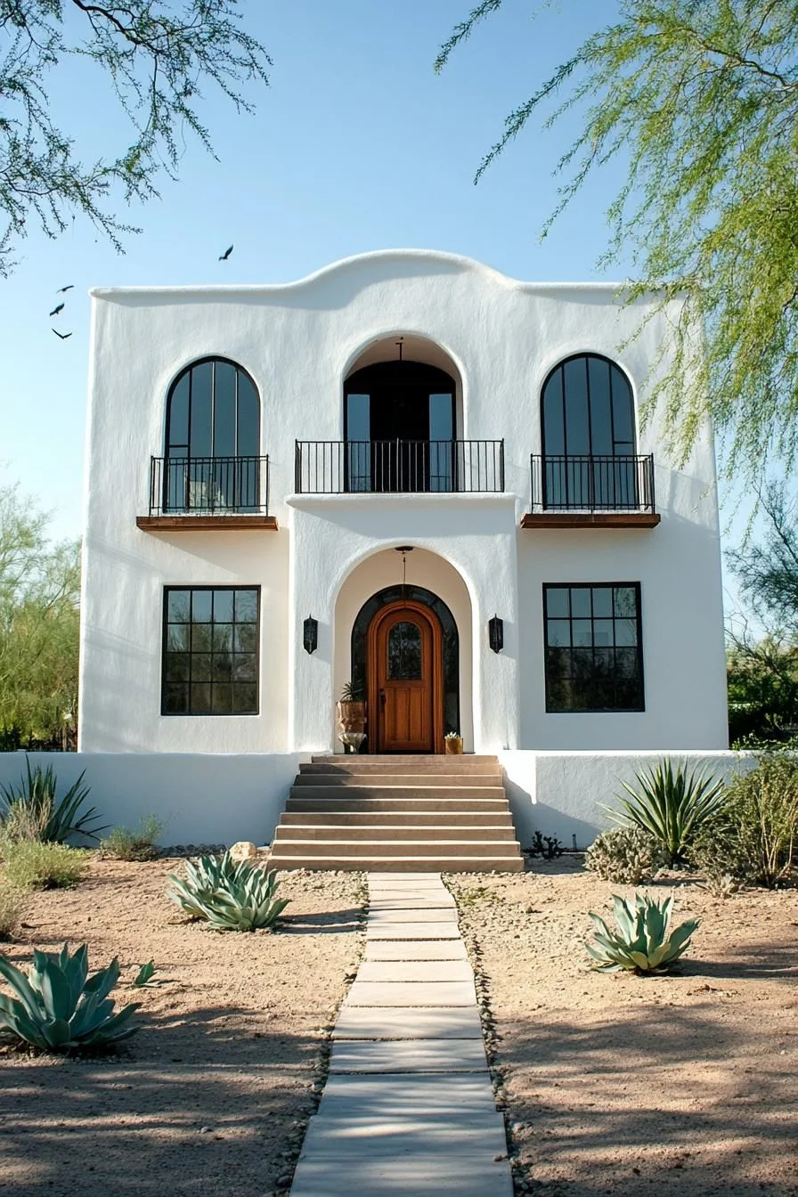 Arched Details in a Desert Setting