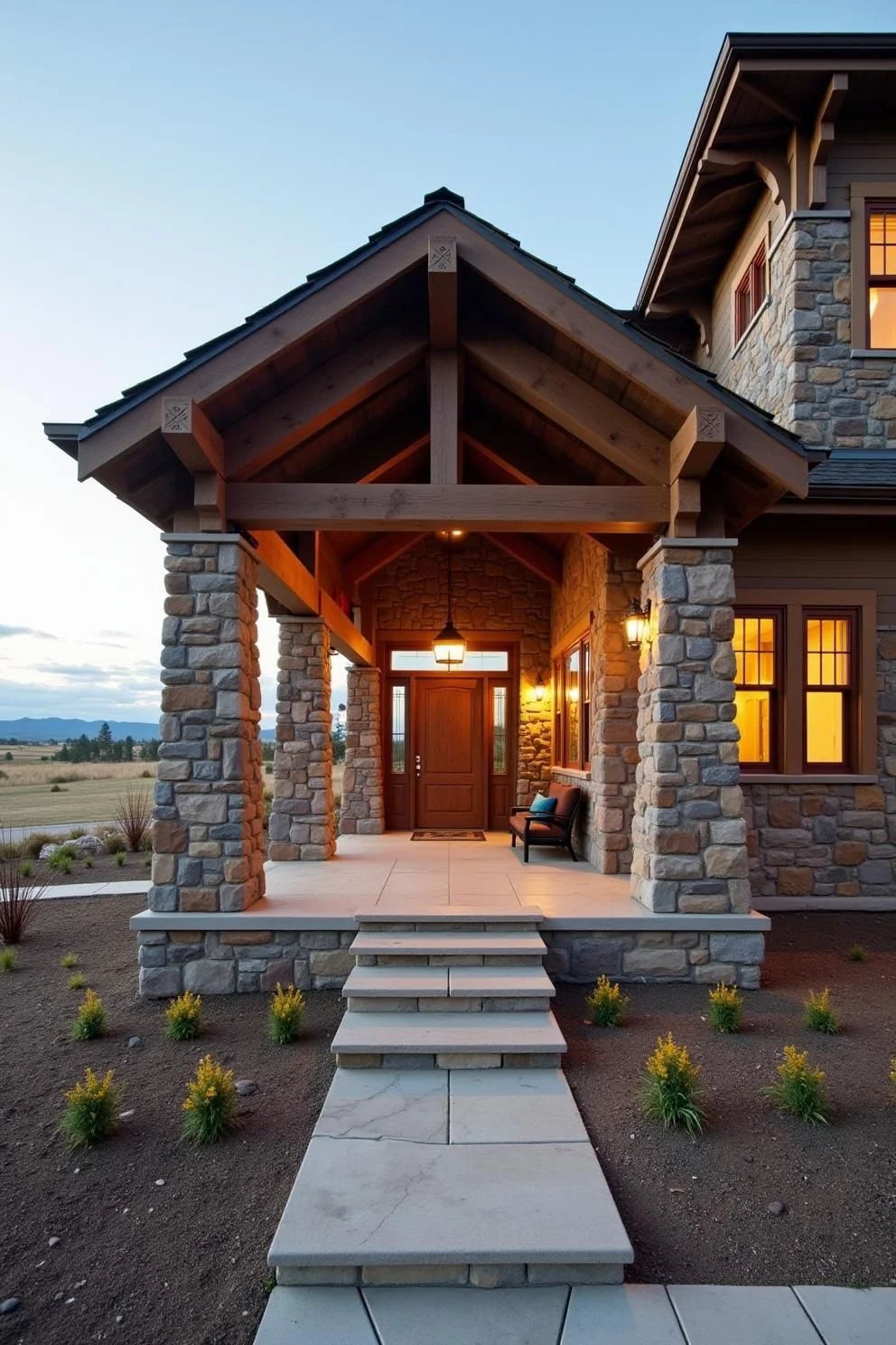 An Escape Through a Stone Archway