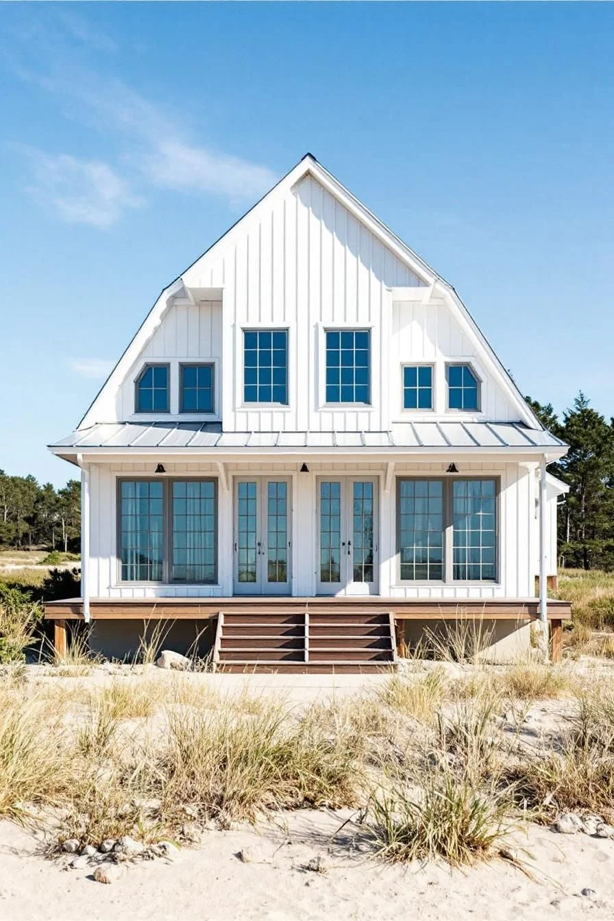 Crisp White Coastal Dream House