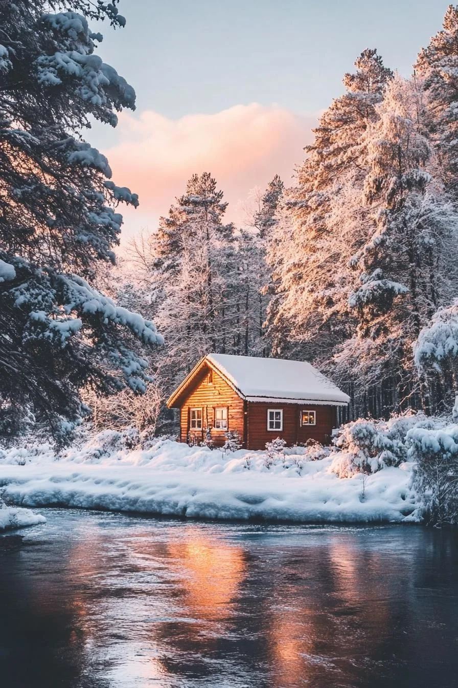 A Cabin Built For Winter Wonder
