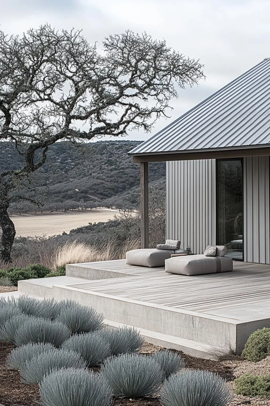 A Calm Metal Retreat Among the Hills