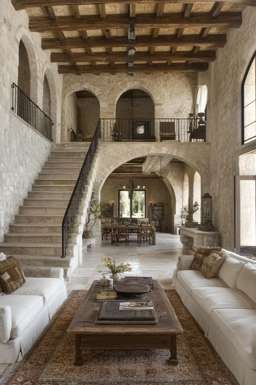 Rustic Grandeur at an Italian Villa