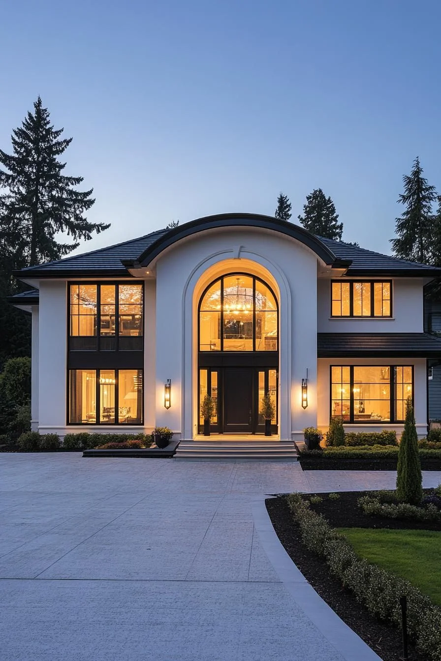 A Modern Castle-Inspired Home