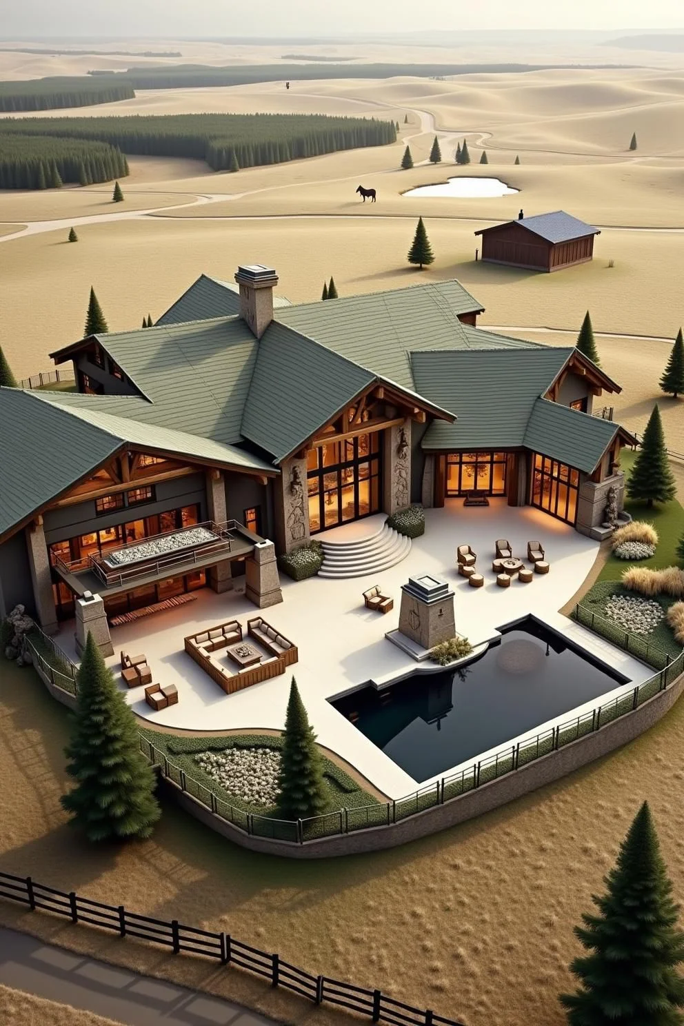 Sprawling Villa on the Plains