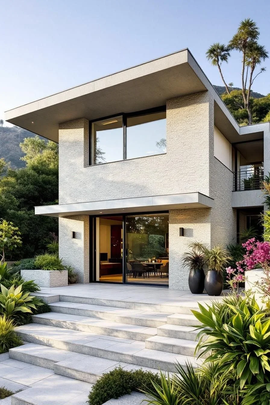 A Sleek Mid-Century Bungalow Retreat