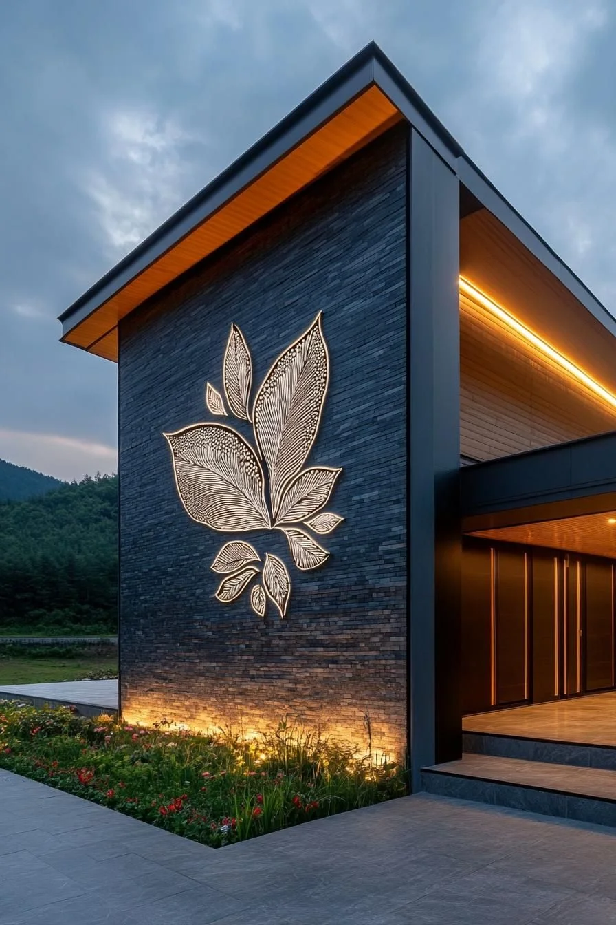 Leafy Rapture in Architectural Form